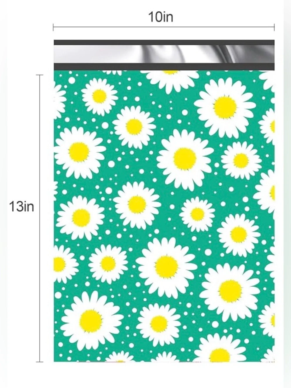 20 Daisy Polymailers 10x13 Waterproof Shipping Bags
